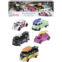 Set 5 masinute Majorette Volkswagen The Originals, scara 1:64