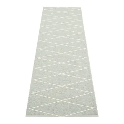 Covor tip traversă pentru interior și exterior verde deschis 70x240 cm Max Sage – Pappelina