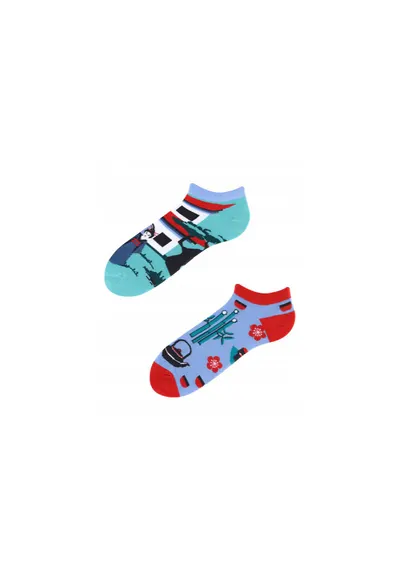 Sosete barbatesti pe glezna - ToDo - Model Tanuki Japan - Multicolor