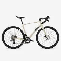 Bicicletă de șosea carbon SRAM Rival AXS E1 2x12v, EDR CF Bej