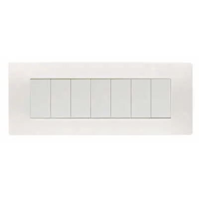 nea - Flexa rama ornamentala 7 mod tecnopolimero (plastic) Alb Nea