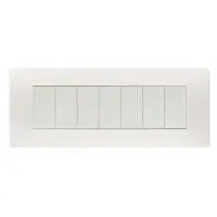 nea - Flexa rama ornamentala 7 mod tecnopolimero (plastic) Alb Nea