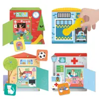 Joc - Montessori - Observa deschide si gaseste