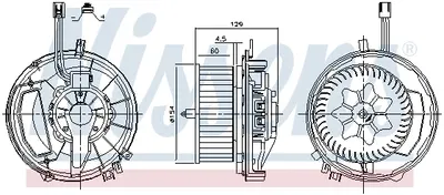 Ventilator Habitaclu Audi Q3, Tt; Seat Ateca; Skoda Karoq, Kodiaq, Octavia Iii, Superb Iii; Vw Golf Alltrack Vii, Golf Sportsvan, Golf Vii, Passat, Passat Alltrack, Tiguan 1.0 Dupa 2012
