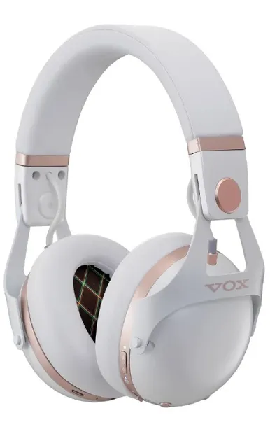 Căști wireless VOX - VH Q1, alb/auriu