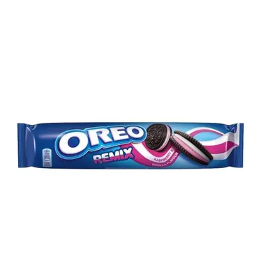 Biscuiti Oreo Remix cu zmeura si vanilie, 157 g Engros