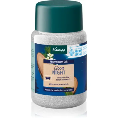 Kneipp Good Night saruri de baie Swiss Stone Pine & Balsam Torchwood 500 g