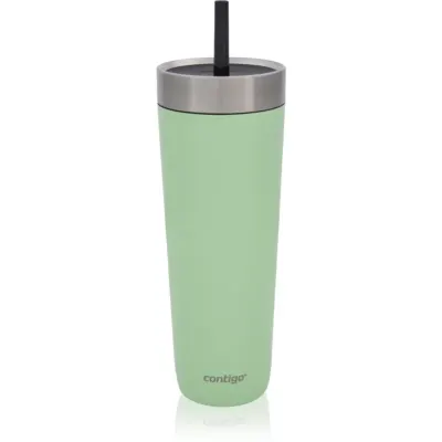 Contigo Luxe Spillproof Tumbler cană termoizolantă culoare Green 720 ml
