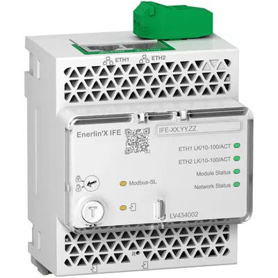 Enerlin'X IFE switchboard server, Ethernet interface and gateway
