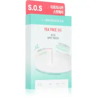 BRINGGREEN Tea Tree Cica SOS Spot Patch plasturi pentru piele problematică cu efect calmant 100 buc