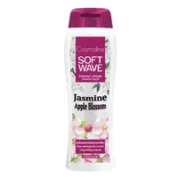 Gel de dus cu ingrediente naturale, aroma de Iasomie si Flori de Mar, Cosmaline Soft Wave, 400ml Engros