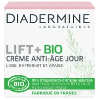 Cremă anti-îmbătrânire, Diadermine, Lift+ Bio, 50ml, 99% ingrediente naturale