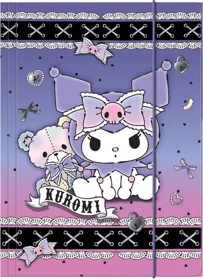 Dosar cu elastic Cool Pack Kuromi - A4, 2