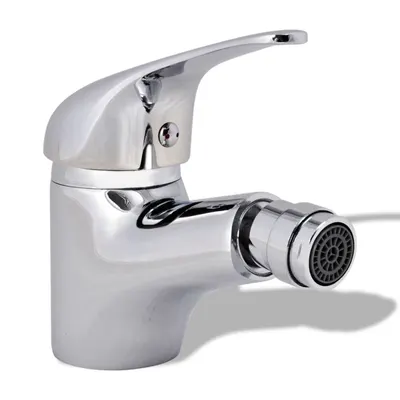 vidaXL Baterie robinet pentru bideu baie, crom