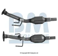 Catalizator EURO 4 potrivit MITSUBISHI COLT VI; SMART FORFOUR 1.1 1.3 1.5 01.04-06.12