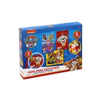 Set mozaic Paw Patrol cu Pompoane colorate
