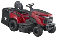 Tractoras pentru tuns gazon/iarba MESTERINO TOOLS MTBJXRM38R-D452, motor LONCIN 452 cmc, putere 12.5 cai, latime de taiere 965 mm, 7 nivele taiere, sac colector 250 litri