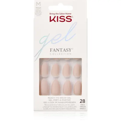 KISS Look So Natural Wait n See unghii artificiale 28 buc