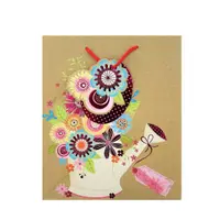 Punga cadou hartie L GARDEN FLORAL
