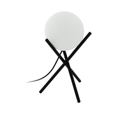 Lampa de masa CASTELLATO negru 220-240V,50/60Hz