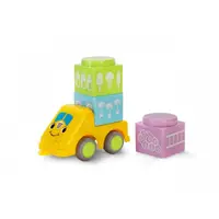 Cărucior de construcții Viking Toys Max, 10 cm, galben