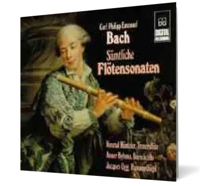 Bach, C P E: Flute Sonatas, Wq 23-134 (complete)