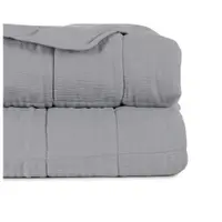 Cuvertură gri matlasată 180x260 cm – Ixia