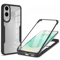 Husa pentru Samsung Galaxy S25 Edge S937, Techsuit, ColorVerse 360, Neagra