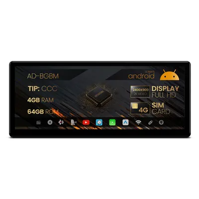 Navigatie BMW Seria 3 E90 E91 E92 E93 (2007-2013), Varianta CCC, Android 13, BM-Octacore 4GB RAM + 64GB ROM, 12.3 Inch -