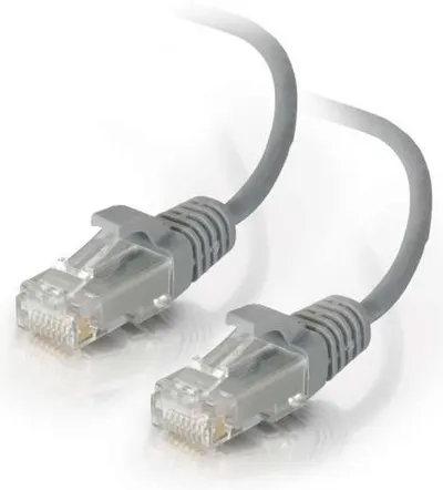 Cablu de rețea SeaMAX - PCU-C5E-10GR, RJ45/RJ45, 1m, gri
