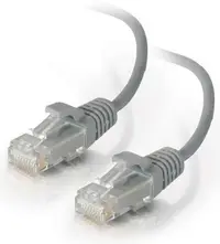 Cablu de rețea SeaMAX - PCU-C5E-10GR, RJ45/RJ45, 1m, gri