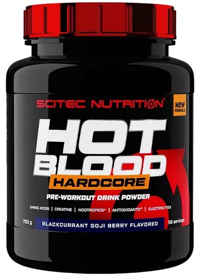 Hot Blood Hardcore, limonadă roz, 700 g, Scitec Nutrition