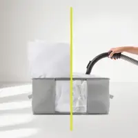 Cutie de depozitare pentru haine, din plastic cu vacuum 40x40x25 cm – Homéa