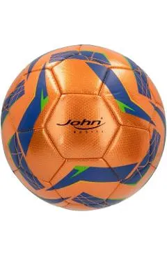 Minge de fotbal: Portocaliu cu albastru. John Sports. Competition III