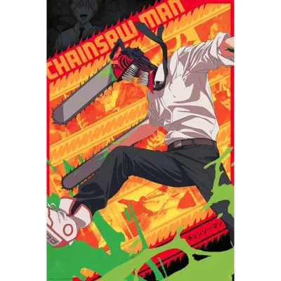 Poster Maxi Chainsaw Man - 91.5x61 - FSC Mix - Chainsaw Man