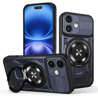 Husa pentru Apple iPhone 16 Plus, Techsuit, RuggedCam, Albastra