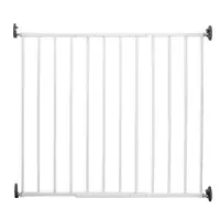Poarta extensibila montaj pe perete Basic 68-106cm Metal alb Simple-Lock 46101, 1 bucata, Reer