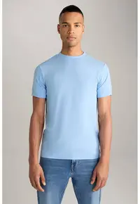 JOOP JEANS - Tricou regular fit cu guler rotund 30044716 - Albastru