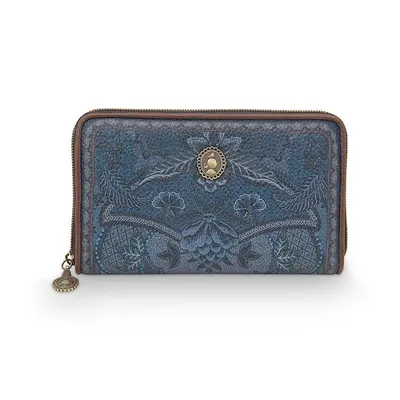 Portofel, Pip Studio, Denim Blue, 18x11x3 cm, colecția Kyoto Festival