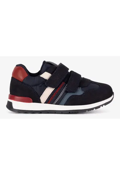 Pantofi baieti 5903698177496 - Piele nabuc - Albastru - Albastru
