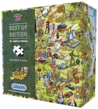Puzzle Gibsons din 500 piese - Cele mai bune din Marea Britanie