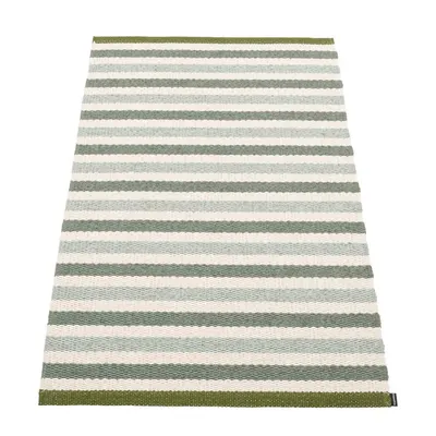 Covor pentru exterior și interior verde/crem 70x120 cm Teo Sage – Pappelina