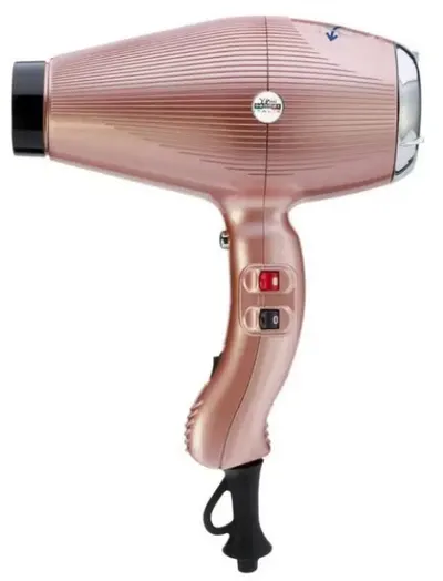 Uscător de păr profesional GammaPiu - Aria Dual Ionic, 2250W, 2 viteze, auriu