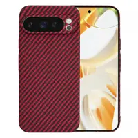 Husa pentru Google Pixel 9 Pro, Techsuit, Carbonite FiberShell, Rosie