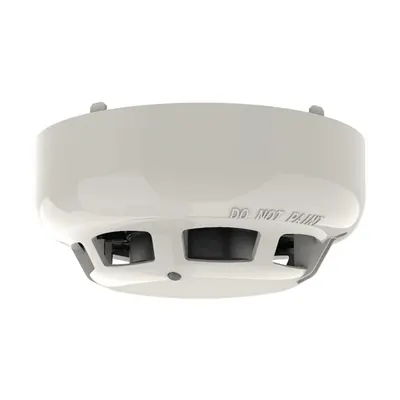 Detector adresabil de fum fotoelectric Hochiki ESP Marine ALN-ENM, aplicatii marine, vizibilitate 360 grade, carcasa ABS ivorie
