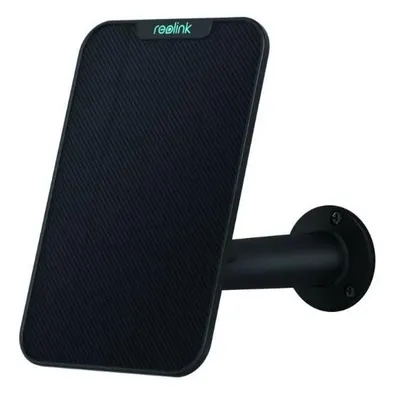 Panou solar Reolink Solar Panel 2 negru Alimentare: 6.0V/ 530mA/ 3.2W Interfata: USB Type-C Protectie: IP65 Temperatura de func