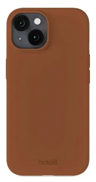 Husa Holdit - Silicone, iPhone 15, Almond Brown