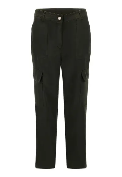 Pantaloni cargo - Verde padure