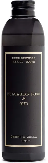 Rezervă odorizantă de cameră Cereria Molla - Bulgarian Rose & Oud, 200 ml