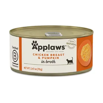 Applaws Chicken Breast with Pumpkin, conserva, 70 g